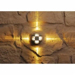 Applique murale d'extérieur Konstsmide Monza LED Acier inoxydable, 1 lumière
