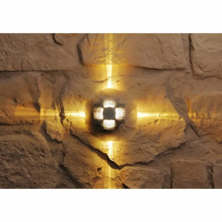 Applique murale d'extérieur Konstsmide Monza LED Acier inoxydable, 1 lumière