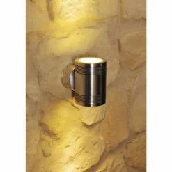 Applique murale d'extérieur Konstsmide Monza LED Aluminium, Acier inoxydable, 1 lumière