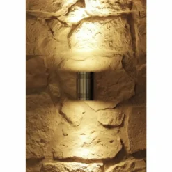 Applique murale d'extérieur Konstsmide Monza LED Aluminium, Acier inoxydable, 1 lumière