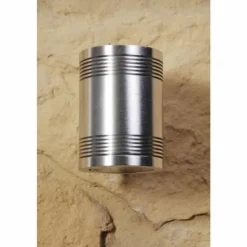 Applique murale d'extérieur Konstsmide Monza LED Aluminium, Acier inoxydable, 1 lumière