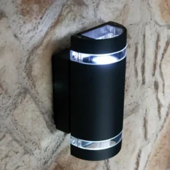 Applique murale d'extérieur LUTEC FOCUS Anthracite, 2 lumières