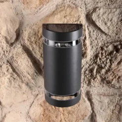 Applique murale d'extérieur LUTEC FOCUS Anthracite, 2 lumières