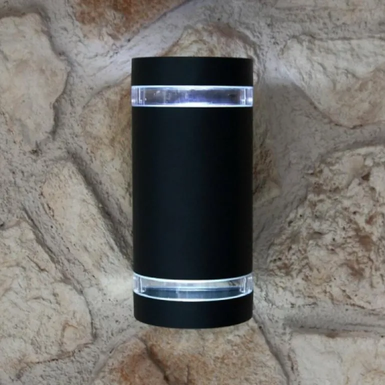 Applique murale d'extérieur LUTEC FOCUS Anthracite, 2 lumières