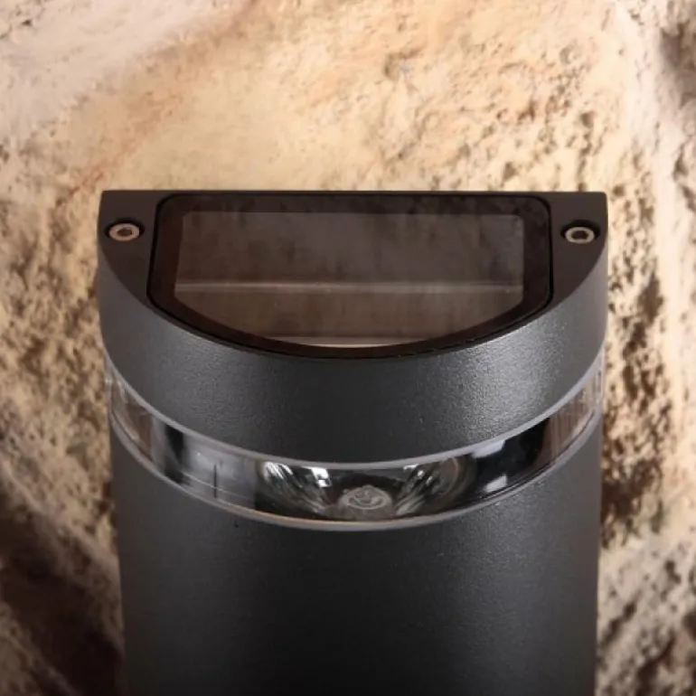 Applique murale d'extérieur LUTEC FOCUS Anthracite, 2 lumières