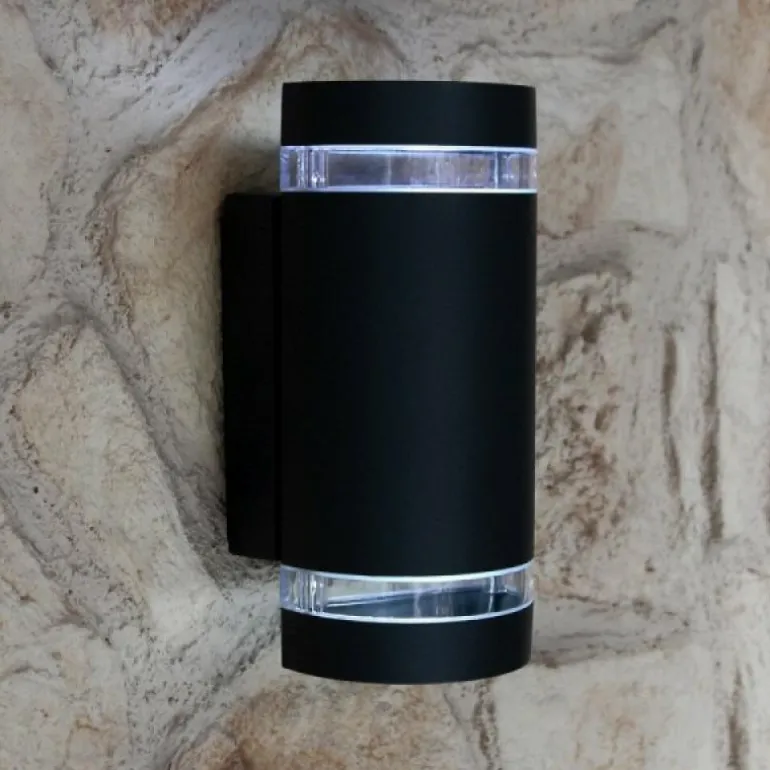 Applique murale d'extérieur LUTEC FOCUS Anthracite, 2 lumières