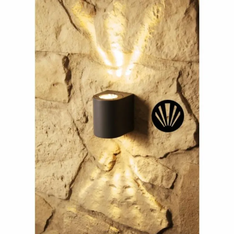 Applique murale d'extérieur Nordlux CANTO LED Gris, 2 lumières