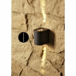 Applique murale d'extérieur Nordlux CANTO LED Gris, 2 lumières