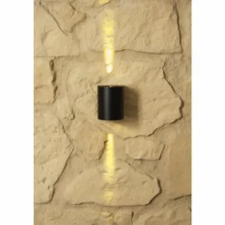 Applique murale d'extérieur Nordlux CANTO LED Noir, 2 lumières