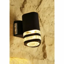 Applique murale d'extérieur Konstsmide MODENA Noir, 1 lumière