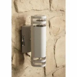 Applique murale d'extérieur Konstsmide MODENA Blanc, 2 lumières