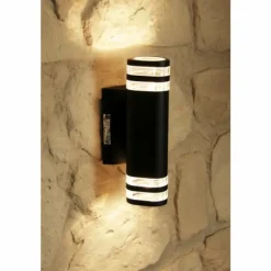 Applique murale d'extérieur Konstsmide Modena Noir, 2 lumières