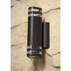 Applique murale d'extérieur Konstsmide Modena Noir, 2 lumières