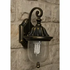 Applique murale d'extérieur Rabalux Sydney Transparent