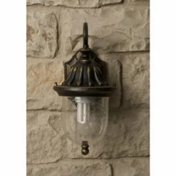 Applique murale d'extérieur Rabalux Sydney Transparent