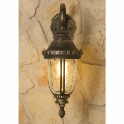 Applique murale d'extérieur Orion Transparent