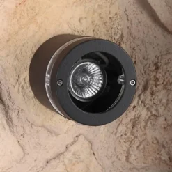 Applique murale d'extérieur LED Lutec FOCUS Anthracite, 1 lumière