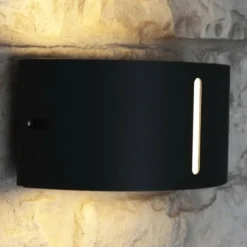 Applique murale d'extérieur LUTEC BONN Anthracite, 1 lumière