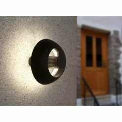Applique murale d'extérieur LUTEC Spril LED Anthracite, 6 lumières