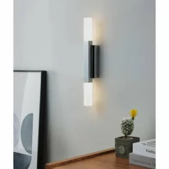 Applique murale Eglo ALCUDIA LED Chrome, 2 lumières