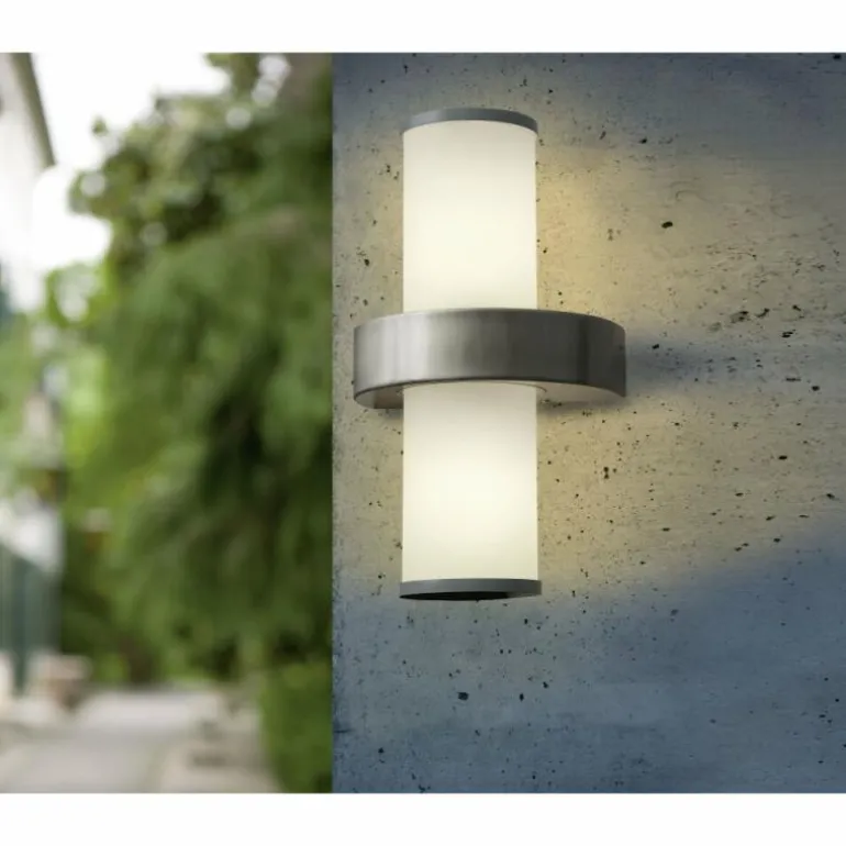 Applique murale Eglo BEVERLY Acier inoxydable