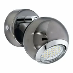 Applique murale Eglo BIMEDA Nickel mat, 3 lumières