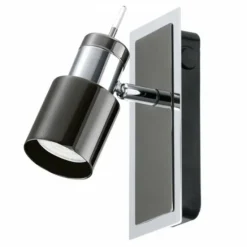 Applique murale Eglo DAVIDA 1 Nickel mat, 1 lumière