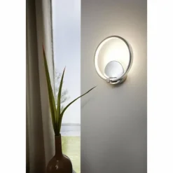 Applique murale Eglo LASANA LED Chrome, 1 lumière
