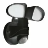 Applique murale EGLO PAGINO LED Noir, 1 lumière, Détecteur de mouvement