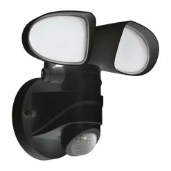 Applique murale EGLO PAGINO LED Noir, 1 lumière, Détecteur de mouvement