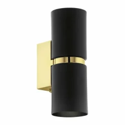 Applique murale Eglo PASSA LED Or, Noir, 2 lumières