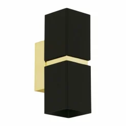 Applique murale Eglo PASSA LED Or, Noir, 2 lumières