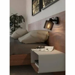 Applique murale Eglo SEGOVIA Noir, 1 lumière