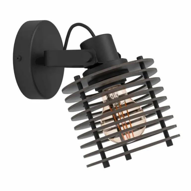 Applique murale Eglo SEGOVIA Noir, 1 lumière