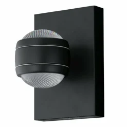 Applique murale Eglo SESIMBA LED Noir, 2 lumières