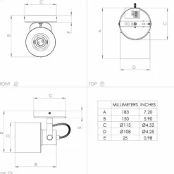 Applique murale Eglo SOUTHERY Or, 1 lumière