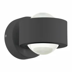 Applique murale Eglo TREVIOLO LED Anthracite, 2 lumières