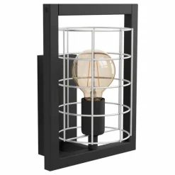 Applique murale Eglo-Leuchten JUBILY Noir, 1 lumière