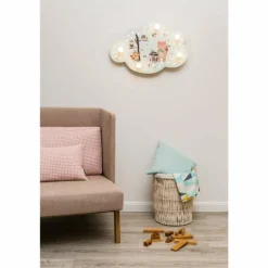 Applique murale Elobra LITTLE INDIANS Vert, 5 lumières