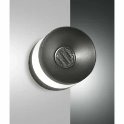 Applique murale Fabas Luce Billie LED Noir, 1 lumière