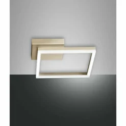 Applique murale Fabas Luce Bard LED Or, 1 lumière