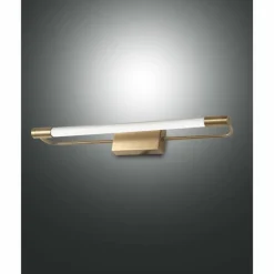 Applique murale Fabas Luce Rapallo LED Laiton, 1 lumière