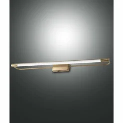 Applique murale Fabas Luce Rapallo LED Laiton, 1 lumière