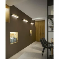 Applique murale Fabas Luce Banny LED Laiton, 1 lumière