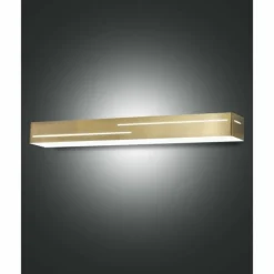 Applique murale Fabas Luce Banny LED Laiton, 1 lumière