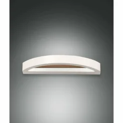 Applique murale Fabas Luce Cordoba LED Écru, Blanc, 1 lumière