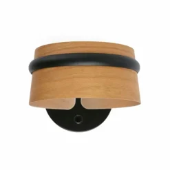 Applique murale Faro Barcelona Loop LED Noir, 1 lumière