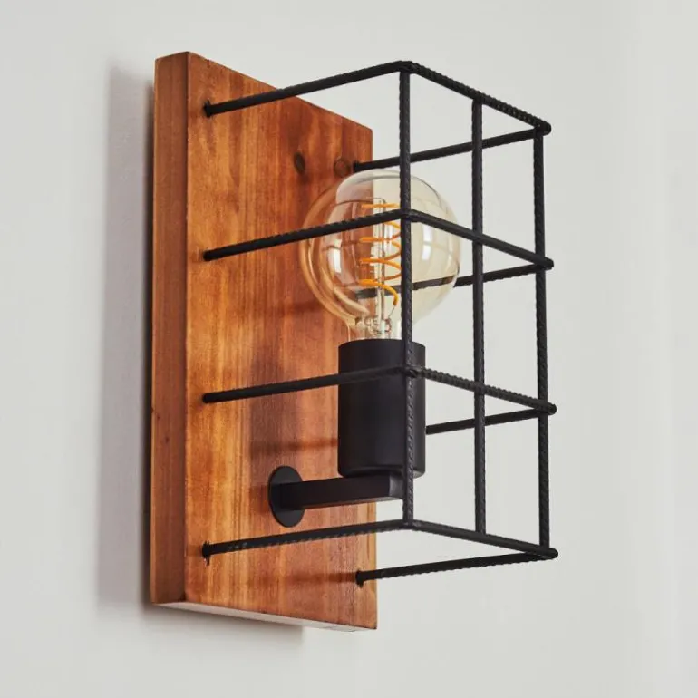 Applique murale Fevaag Écru, Noir, 1 lumière