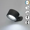 Applique murale FHL easy Magnetics LED Noir, 1 lumière