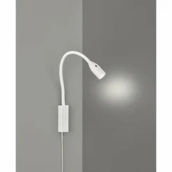 Applique murale Fischer & Honsel function Sten LED Blanc, 1 lumière